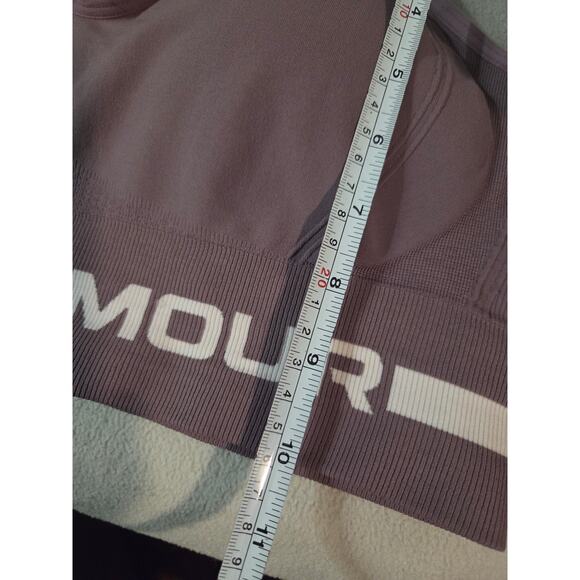 Under Armour UA XL Infinity Crossover High Impact Adjustable Sports Bra Mauve - Picture 9 of 9